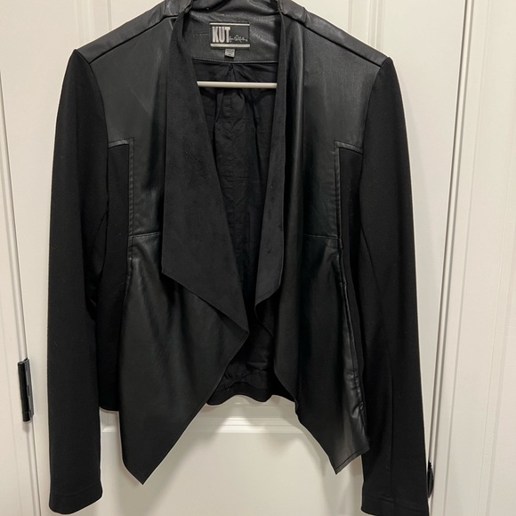 Kut from the Kloth Black Jacket SZ MED - Picture 1 of 5